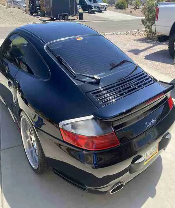 paint correction services on a porshe