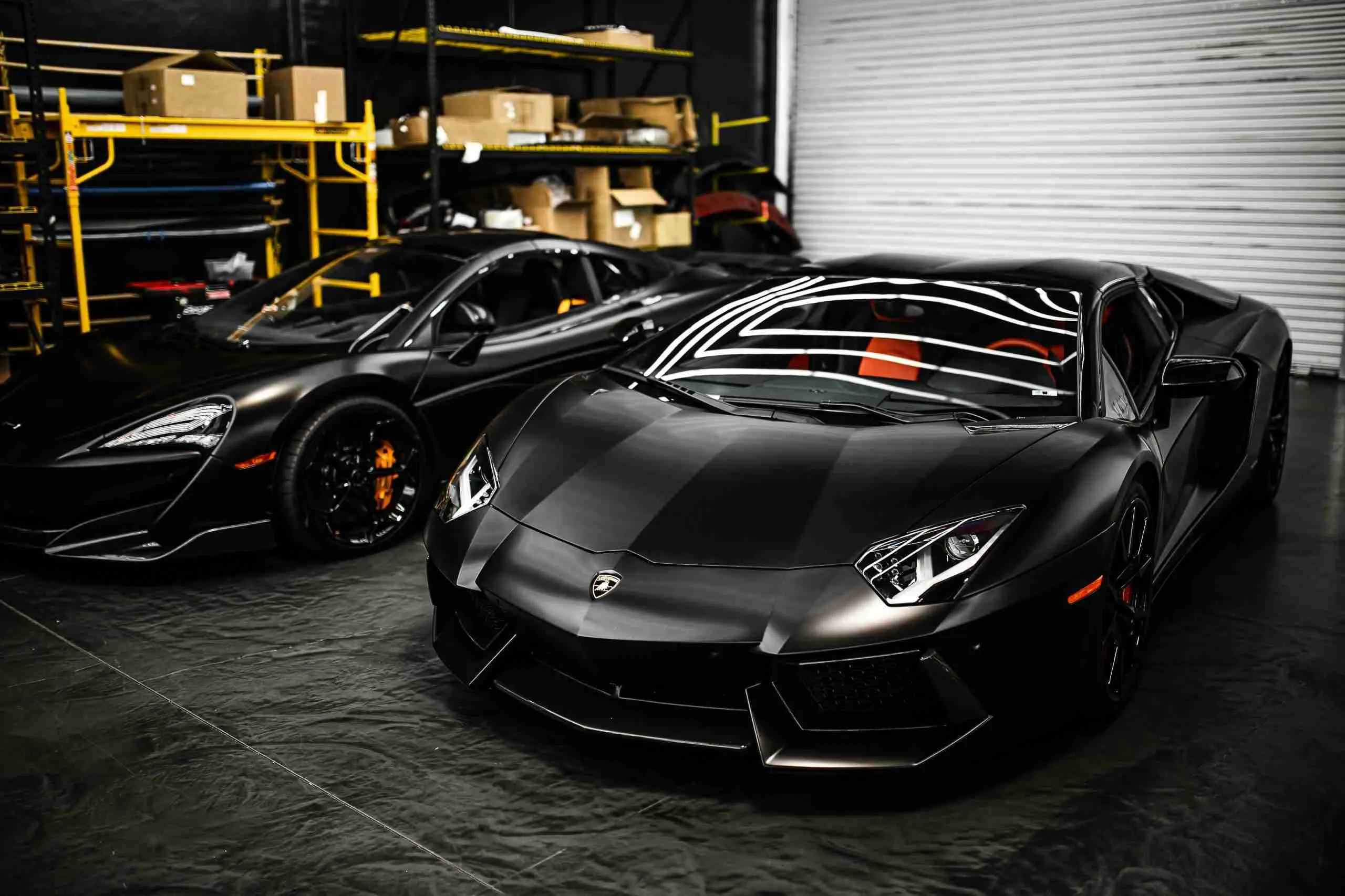 Black car
