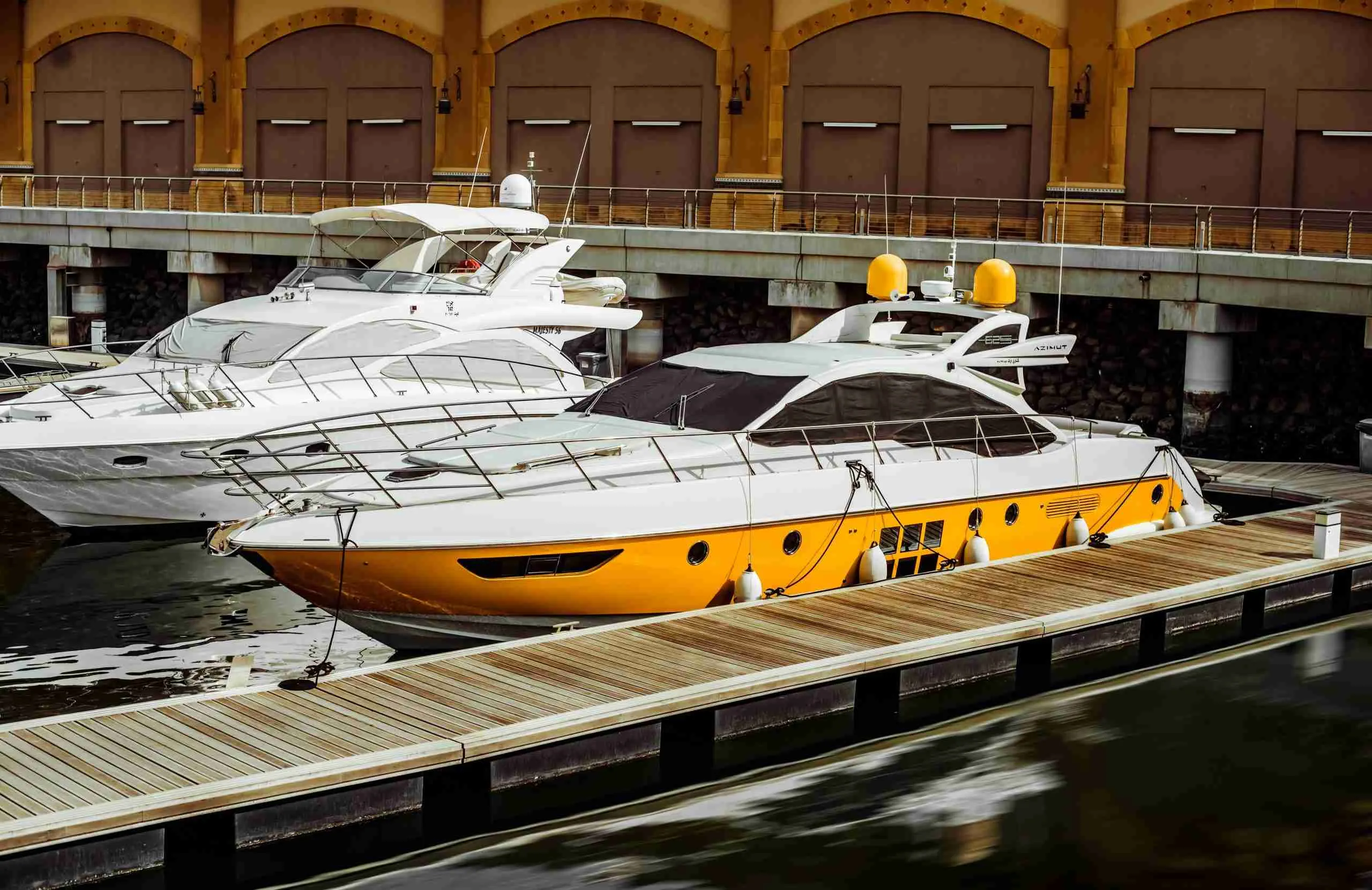 yellow yatch